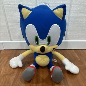 Blue and Cream Stuffed Animal Toy